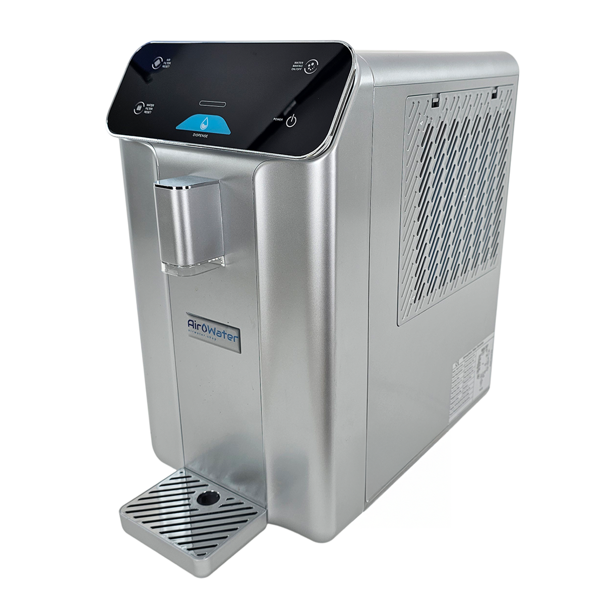AirWater Home K10 Seitenansicht - Kompakter Wassergenerator mit Lufteinlass